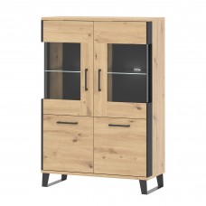 Kumode ar stiklu LOFT LT5